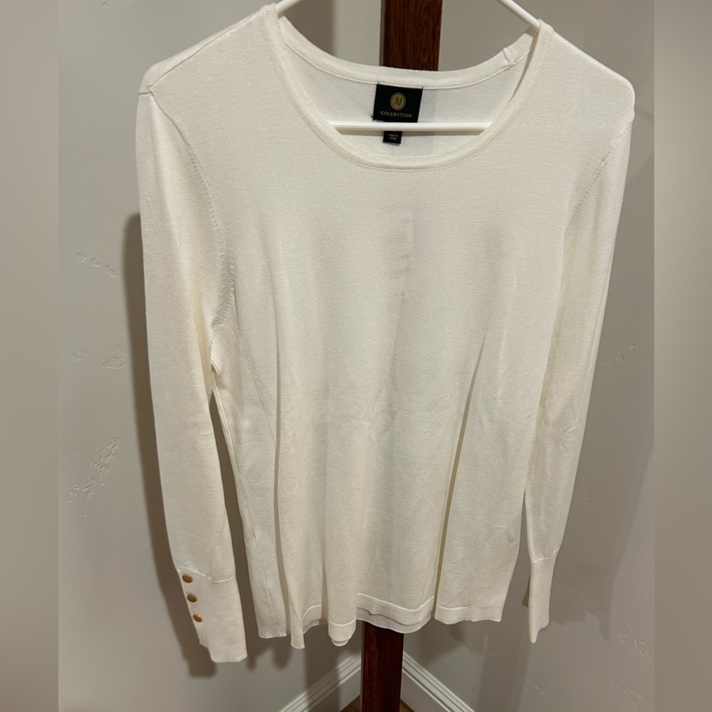 JM Collection Women’s Crewneck Sweater NWT Size M